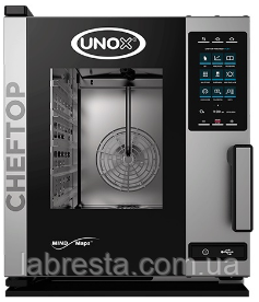 Пароконвектомат UNOX XECC0513EPR лінія PLUS (компактний) купити в інтернет-магазині LabResta