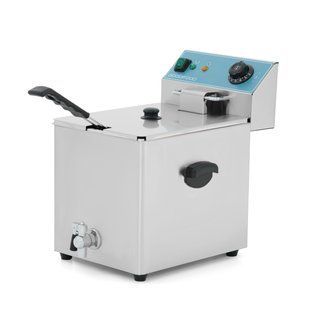 Фритюрниця електрична GoodFood EF8T BLUE із краном купити в інтернет-магазині LabResta