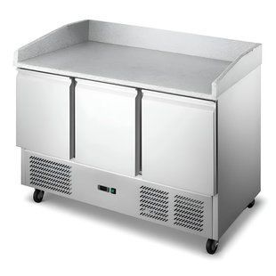 Стіл для піци HURAKAN HKN-GXPZ3GR (1400х700) гранітна стільниця купити в інтернет-магазині LabResta