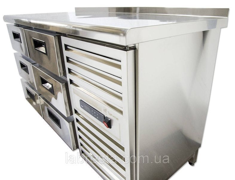 Холодильний стіл 6 шухляд (1400х700 мм) Tehma купити в інтернет-магазині LabResta