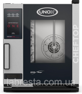 Пароконвектомат UNOX XECC0523E1LM, лінія ONE, ліві двері купити в інтернет-магазині LabResta