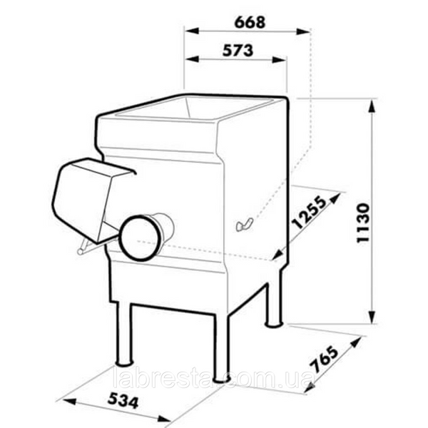 М'ясорубка Dadaux TX 114 COMPACT Unger купити в інтернет-магазині LabResta