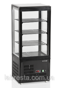 Кондитерська шафа TEFCOLD UPD80 Black холодильна купити в інтернет-магазині LabResta