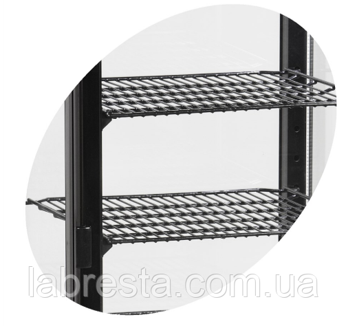 Кондитерська шафа TEFCOLD UPD80 Black холодильна купити в інтернет-магазині LabResta