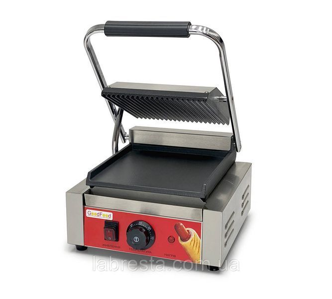Гриль контактний GoodFood ECG10EA Panini RED купити в інтернет-магазині LabResta
