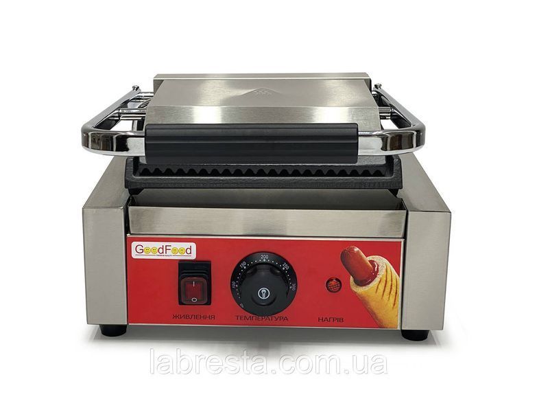 Гриль контактний GoodFood ECG10EA Panini RED купити в інтернет-магазині LabResta