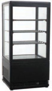 Шафа-вітрина холодильна FROSTY RT78L-1D, black (чорний) купити в інтернет-магазині LabResta